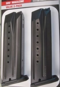 4 Ruger SR9 SR9/C 9E PC9 Hi Capacity 17 round 9mm NEW 9 mm magazine s