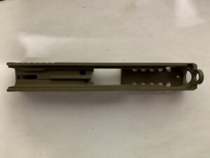 Zaffiri Precision Glock 19 9mm RMR cut ported olive drab green slide new