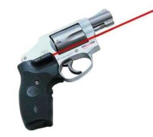 Crimson Trace Corporation Hi-Brite LaserGrip Fits S&W J Round Butt RubberWr Crimson Trace Corporation Hi-Brite LaserGrip Fits S&W J Round Butt RubberWr