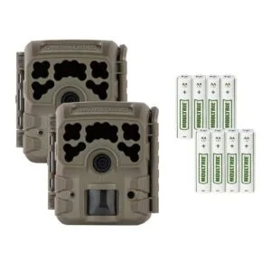 Moultrie micro-321 kit 2 pack camera kit tan 32mp