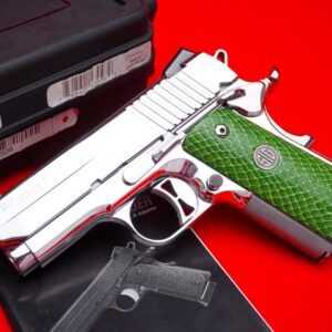 Sig Sauer Ultra Compact 1911 .45acp *BREATHTAKING BRIGHT STAINLESS*