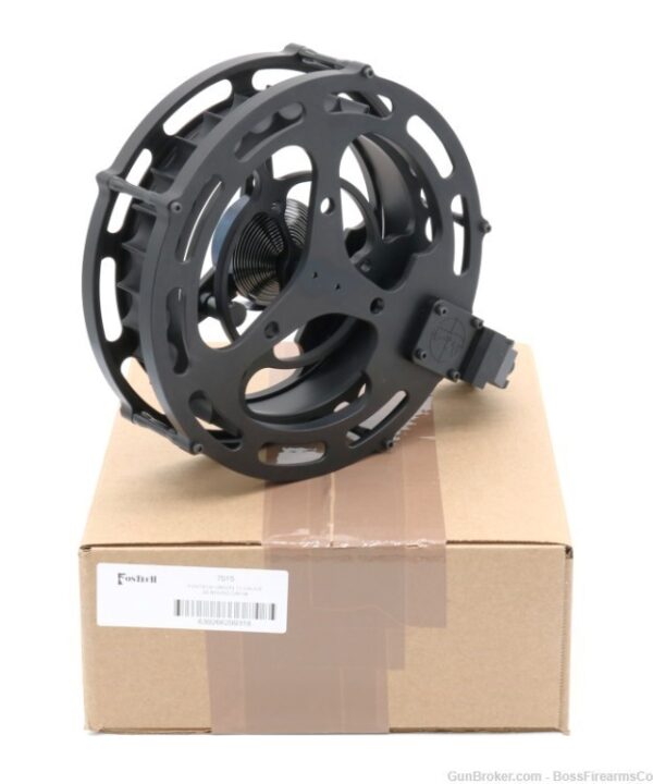 Fostech Origin-12 12ga 30rd Steel Drum Magazine Black