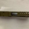Zaffiri Precision Glock 19 9mm RMR cut ported olive drab green slide new - Image 4