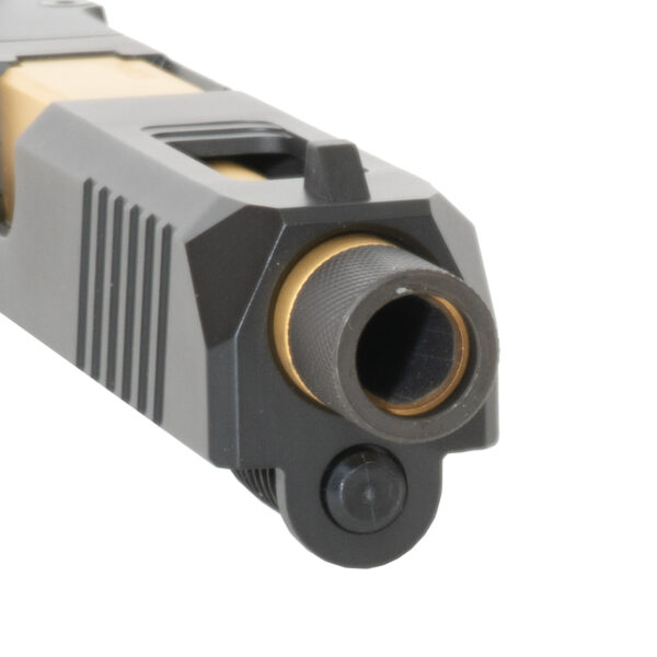 Assembled Complete Slide for Glock 19 Gen 3 - Gold Threaded Barrel - NEW - Image 5