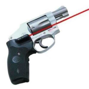 Crimson Trace Corporation Hi-Brite LaserGrip Fits S&W J Round Butt RubberWr
